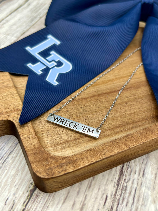 Legacy Ranch necklace – Wrangler school spirit