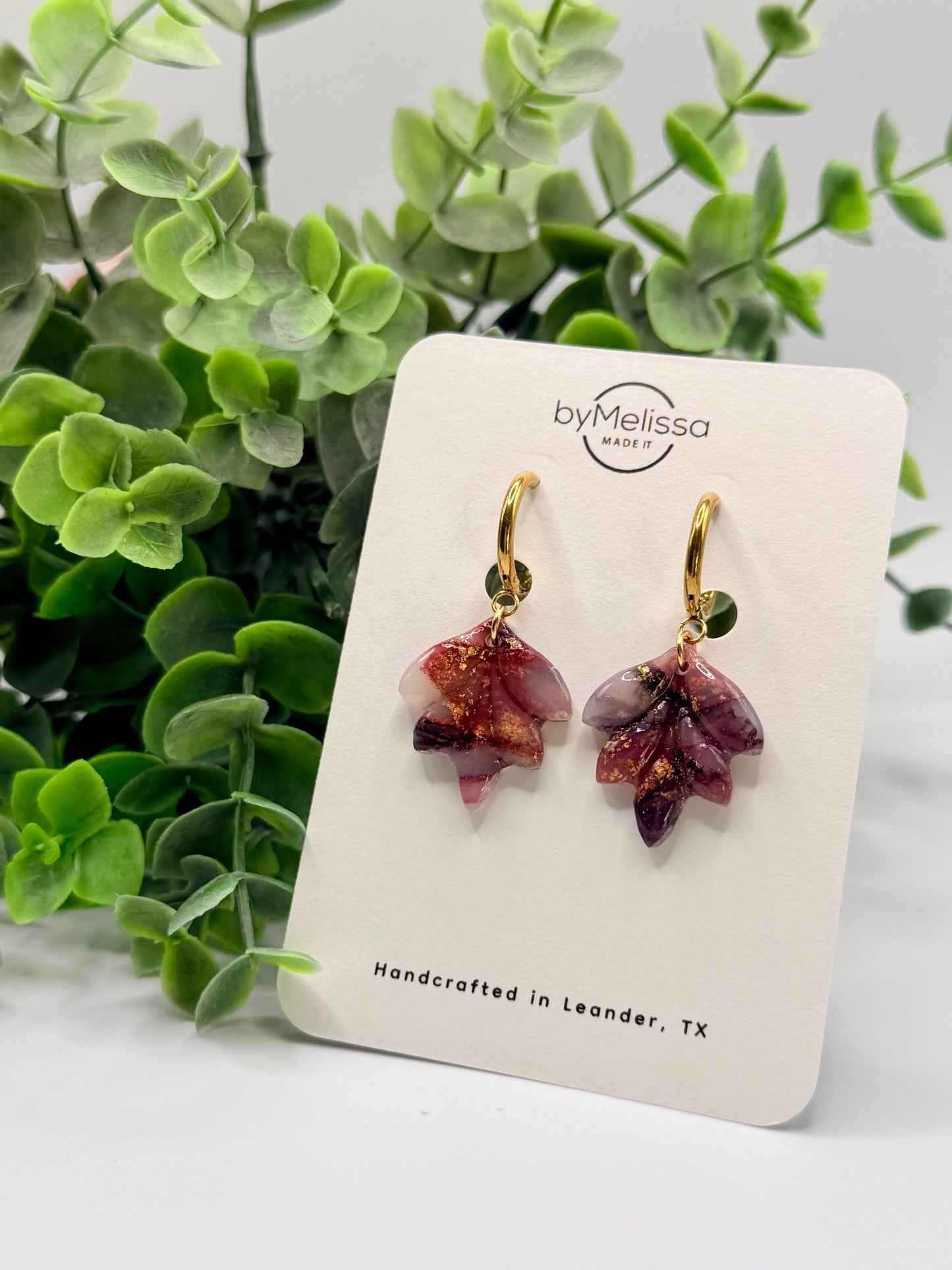 Rouse Raiders Maroon and Black Earrings