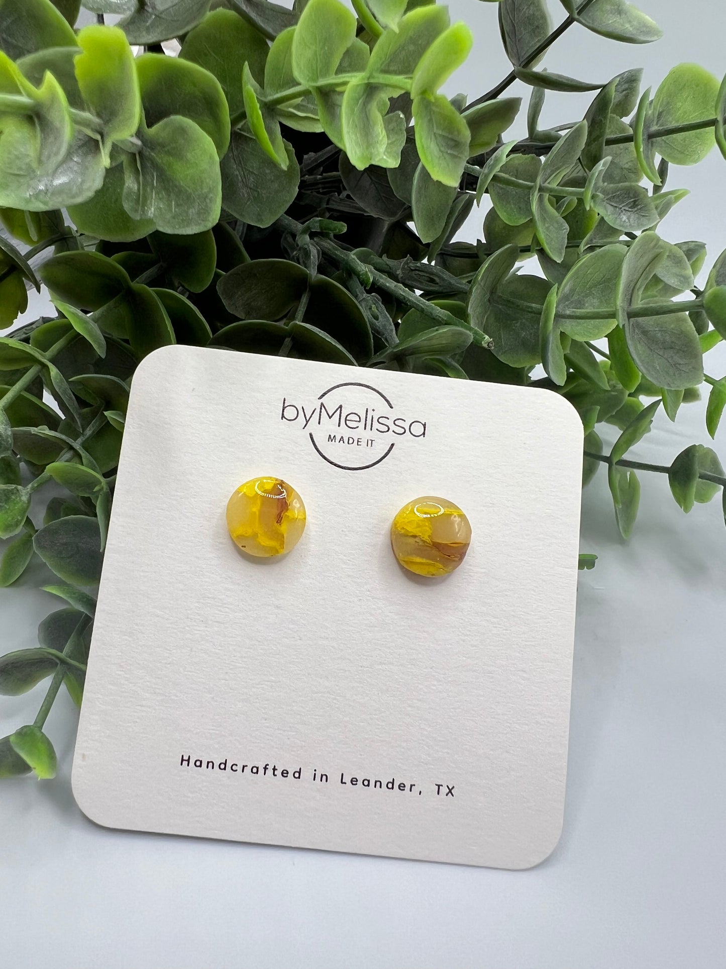 Liberty Hill Panther spirit wear earrings in purple and gold