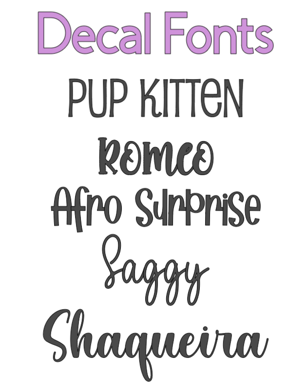 Milestone Box - Tab Inserts and Decal ONLY