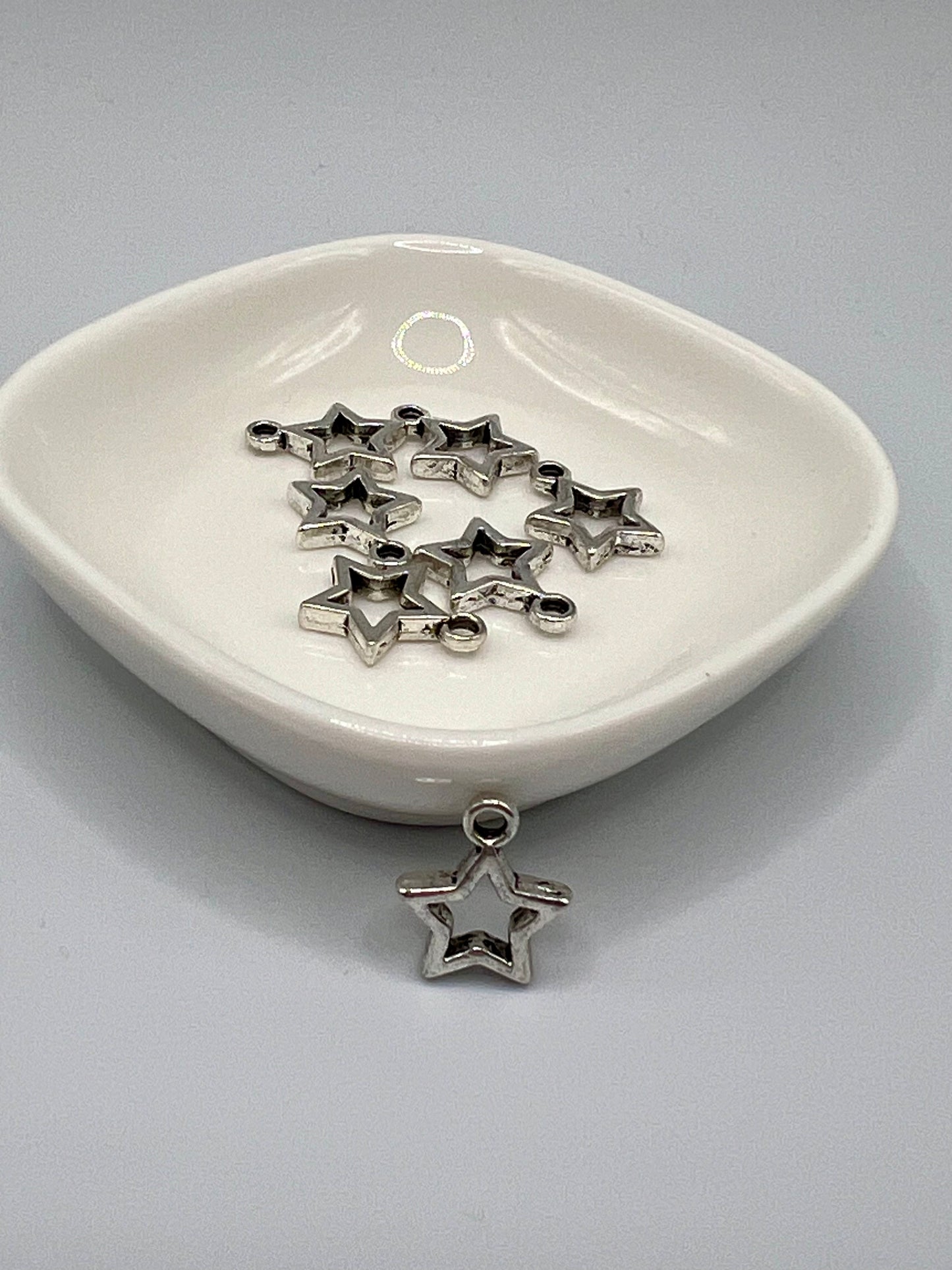 Silver Star Charm