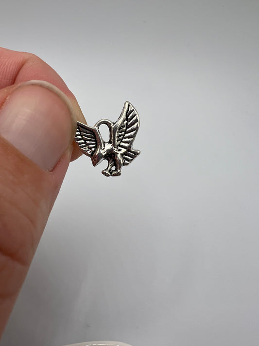 Silver Eagle Charm