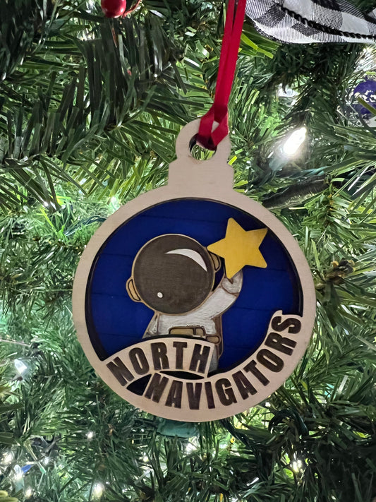 Limited Time! North Navigators Layered Wood Ornament