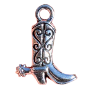 Silver Boot Charm