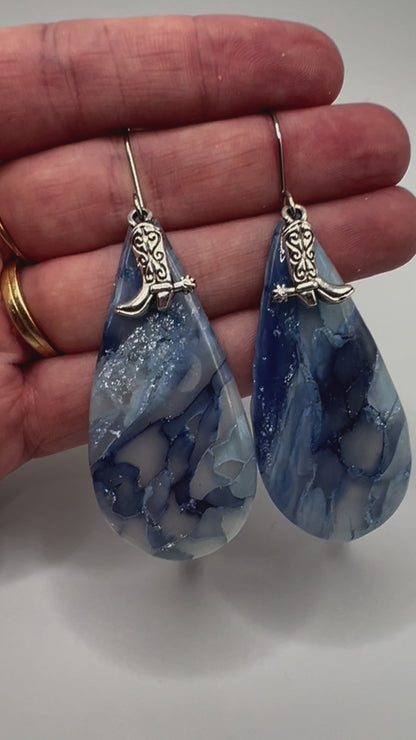 Legacy Ranch earrings – Wrangler school spirit