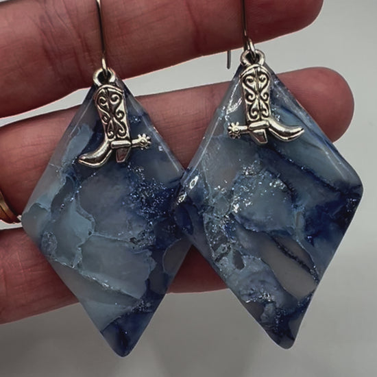 Legacy Ranch earrings – Wrangler school spirit