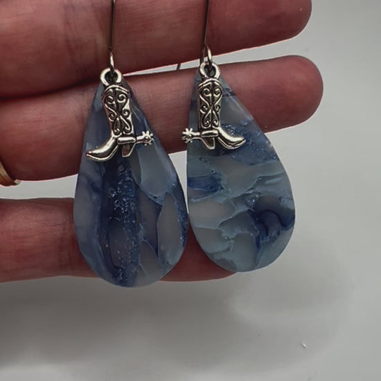 Legacy Ranch earrings – Wrangler school spirit