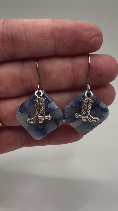 Legacy Ranch earrings – Wrangler school spirit
